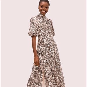 Kate Spade Animal Print Dress- Flair Flora Devore